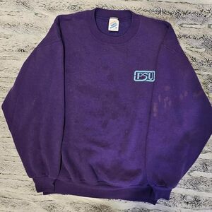 Jerzees Men's Purple Sweatshirt